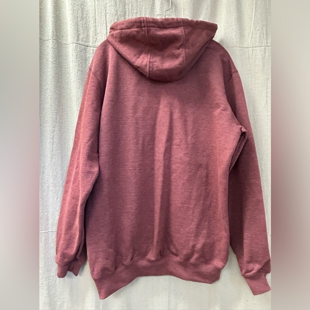 Carhartt /Original Fit /LOGO LG.SLEEVE GRAPHIC HOODIE Sweatshirt /Pink /size M - Picture 6 of 14